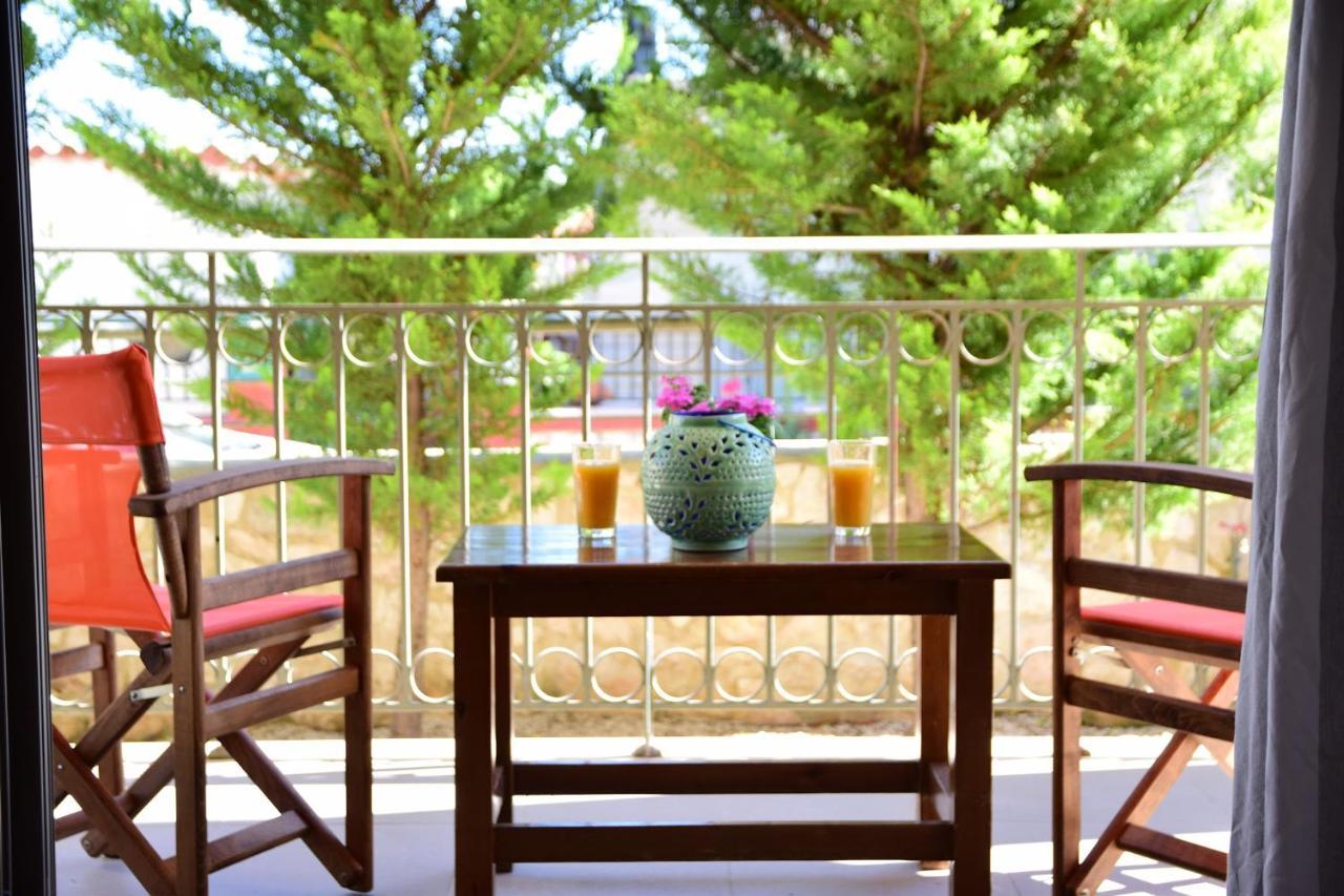 D'Angelos Apartments كارافوميلوس المظهر الخارجي الصورة