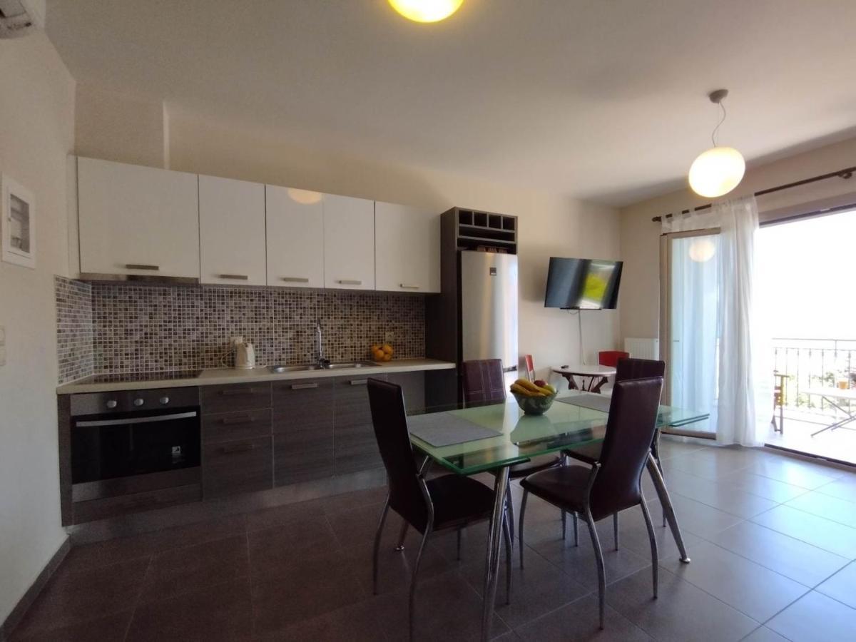 D'Angelos Apartments كارافوميلوس المظهر الخارجي الصورة